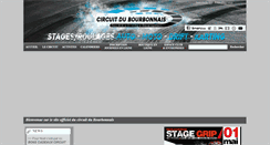 Desktop Screenshot of circuitdubourbonnais.com