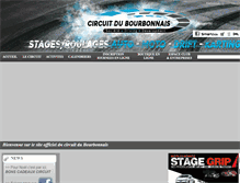 Tablet Screenshot of circuitdubourbonnais.com